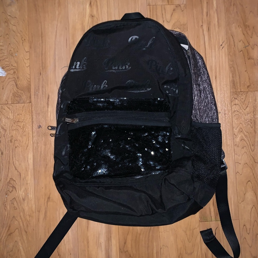Pink backpack